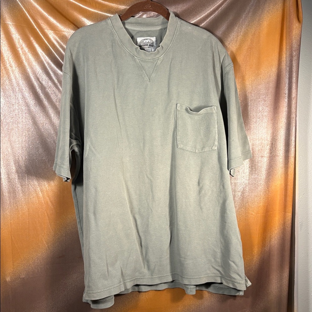 Cabela's Olive/moss‎ green XL Outdoor Gear T-Shirt. ii